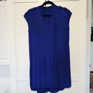 Madewell Shirt Dress Royal Blue XS